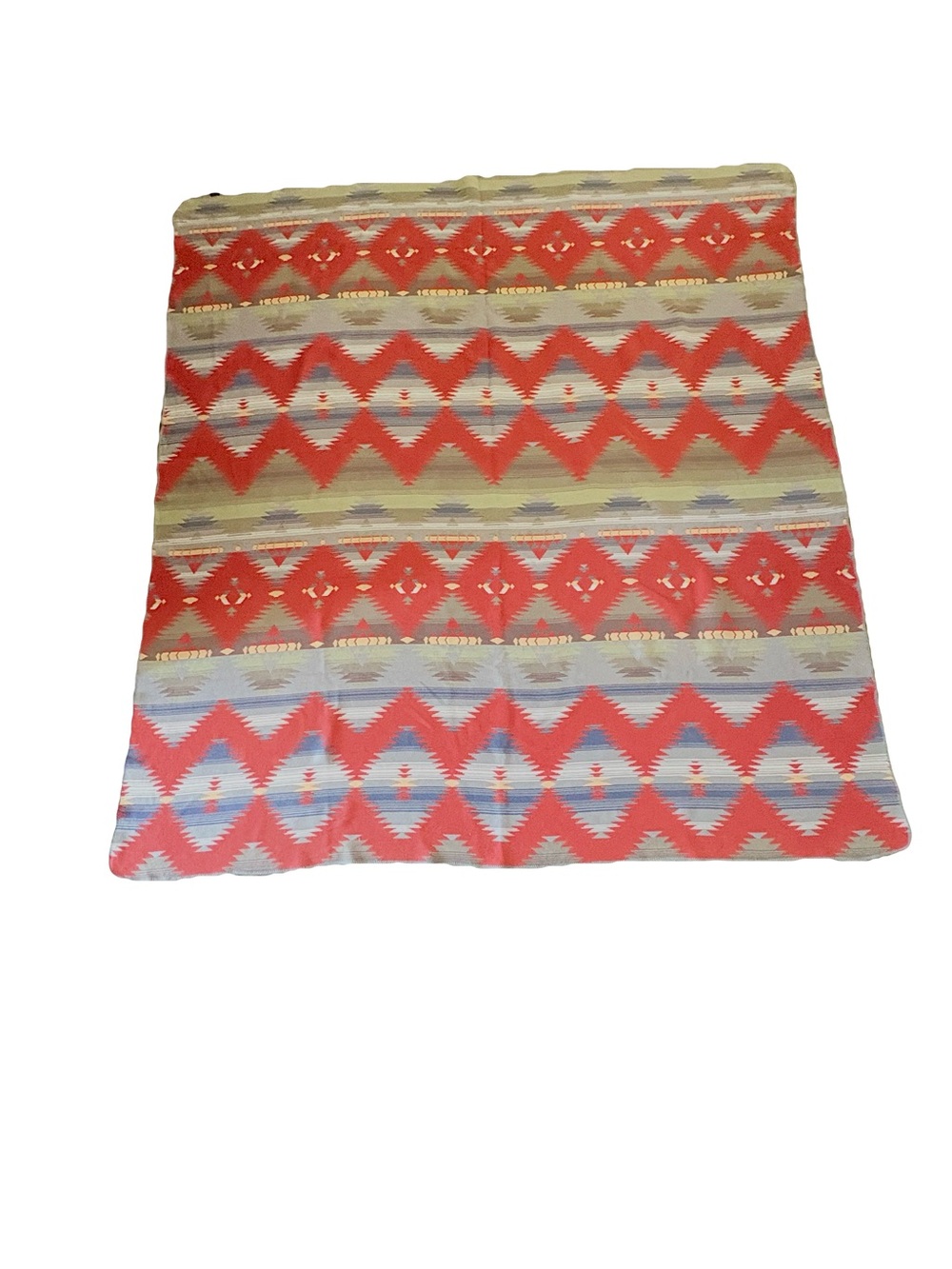 Vtg Ralph Lauren Southwestern Blanket Queen Cotton 90x90